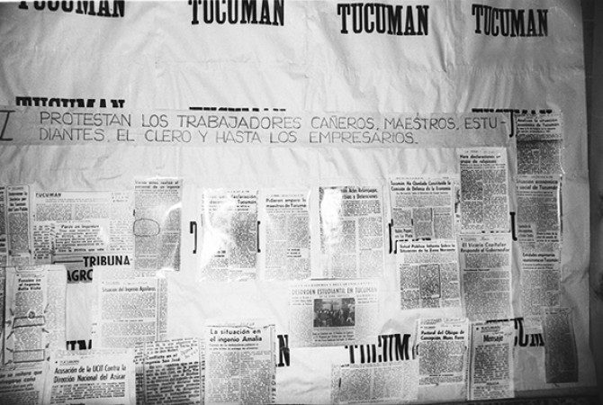 <i>Tucumán Arde.</i> Imagens de arquivo de Graciela Carnevale.