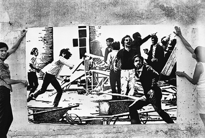 <i>Luchas del pueblo latinoamericano por su liberación.</i> Imagens de arquivo de Graciela Carnevale.