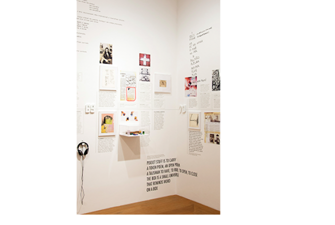 Fotos da instalação da exposição <em>Rubens Gerchman: Com a demissão no bolso</em>, 8 de agosto de 2014 – 8 de fevereiro de 2015, Casa Daros. Foto: Alline Ourique