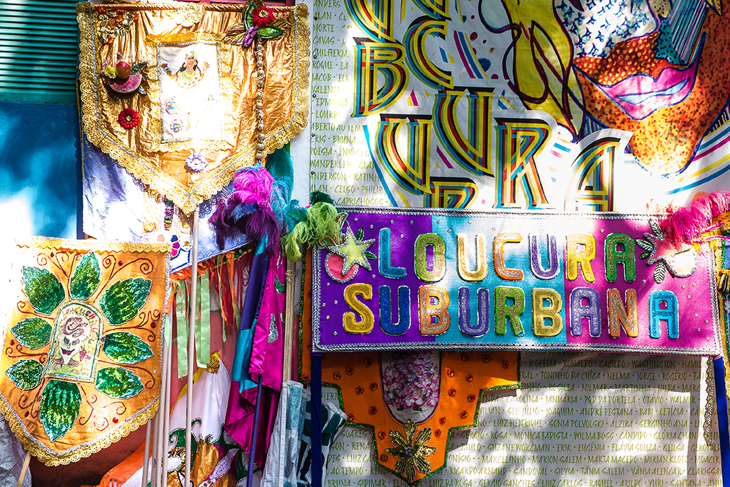 Image selection parades Bloco Loucura suburbana 2016 – 2018. Photos: Pâmela Perez.