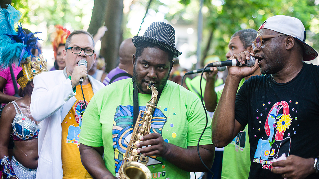 Image selection parades Bloco Loucura suburbana 2016 – 2018. Photos: Pâmela Perez.
