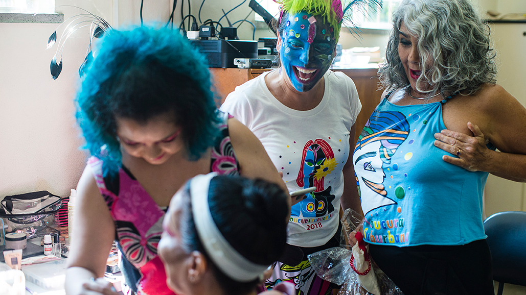 Image selection parades Bloco Loucura suburbana 2016 – 2018. Photos: Pâmela Perez.