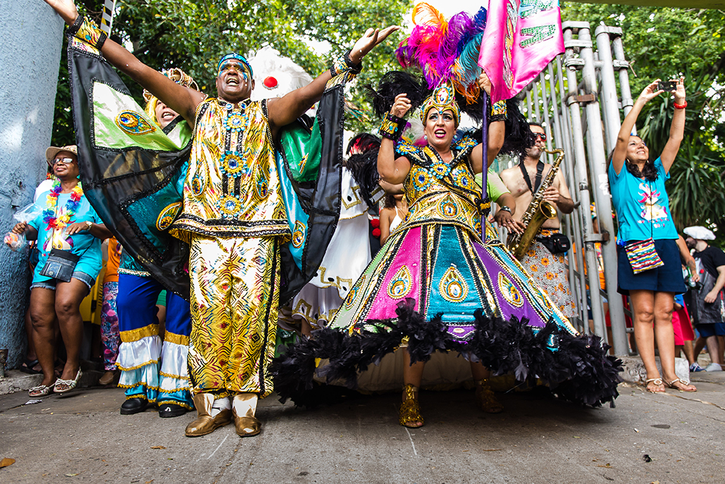 Image selection parades Bloco Loucura suburbana 2016 – 2018. Photos: Pâmela Perez.