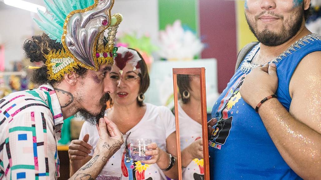 Image selection parades Bloco Loucura suburbana 2016 – 2018. Photos: Pâmela Perez.