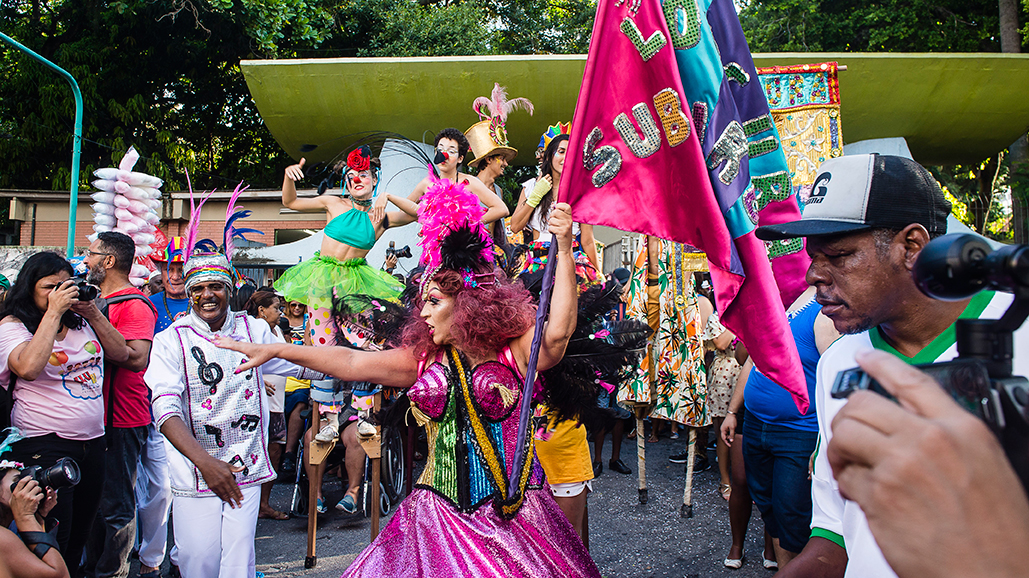 Image selection parades Bloco Loucura suburbana 2016 – 2018. Photos: Pâmela Perez.